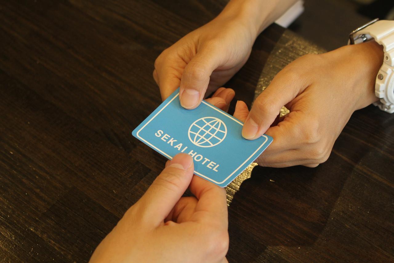 Sekai Hotel Shika 오사카 외부 사진