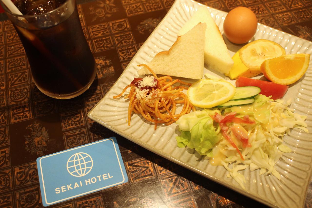 Sekai Hotel Shika 오사카 외부 사진