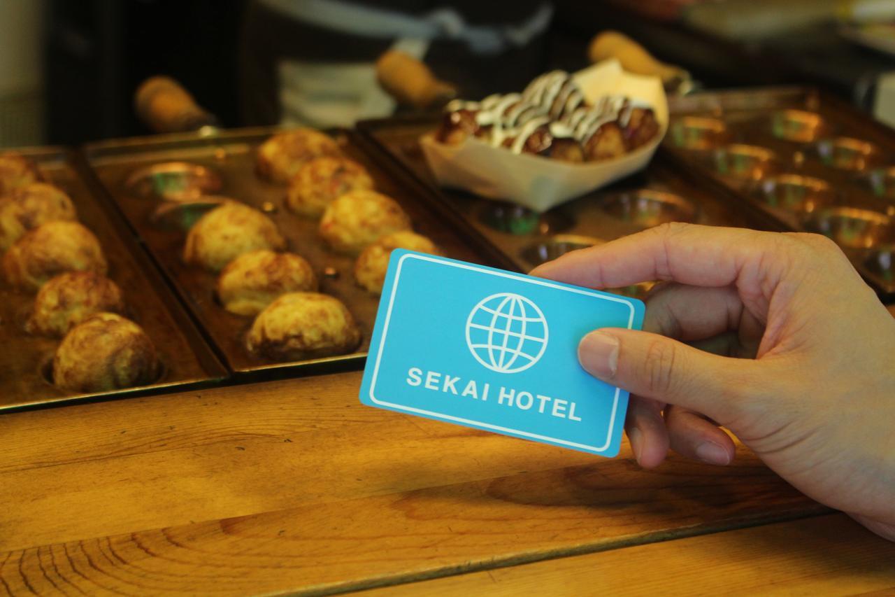 Sekai Hotel Shika 오사카 외부 사진